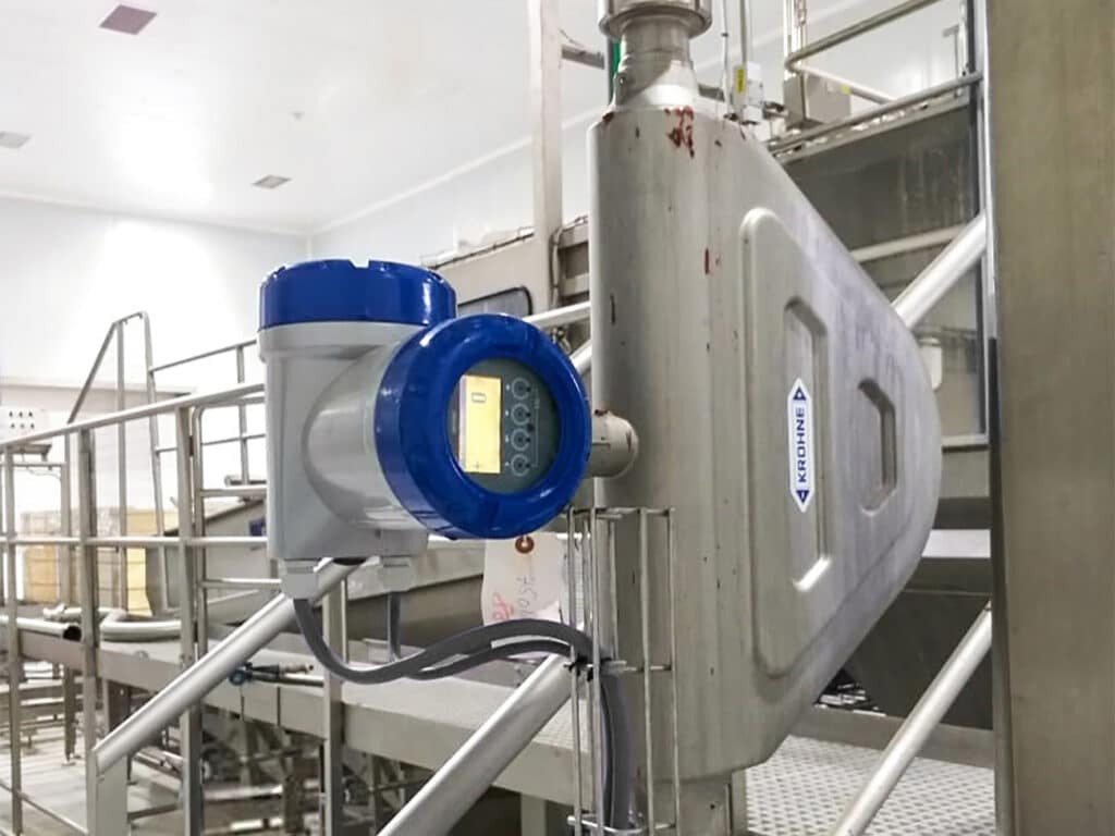 Feilloze flowmeting van tomatenpuree met gasinsluiting 1