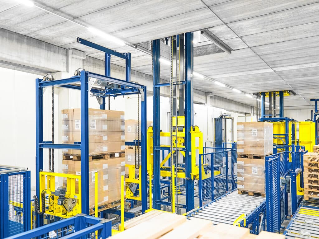 Van manueel naar volledig automatisch magazijn 1
