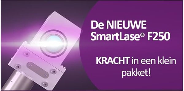 Markem-Imaje introduceert de SmartLase F250: compacte fiberlaser printer, klaar voor Industry 4.0 2