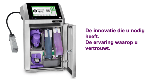 Introductie van de NIEUWE 9750 continue inkjetprinter - De echte waarde van innovatie 1