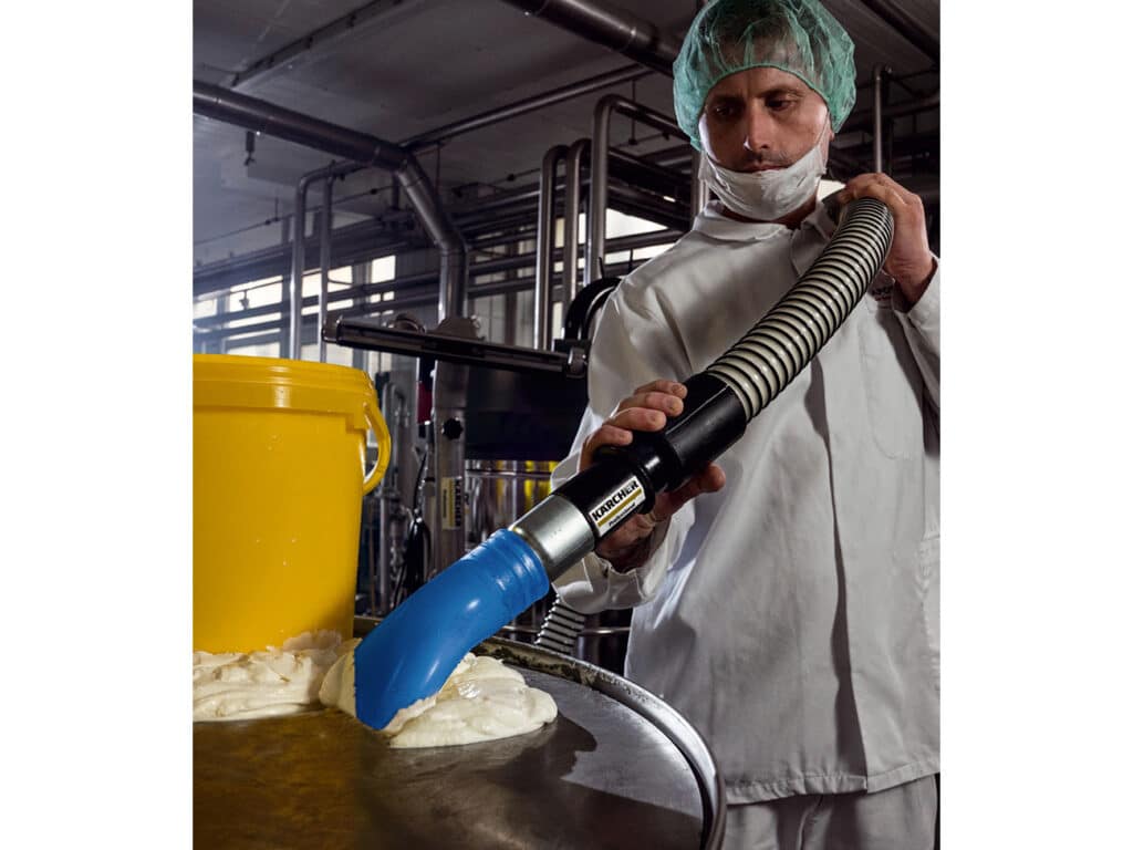 Industriezuigers waarbij absolute hygiëne een must is. 1