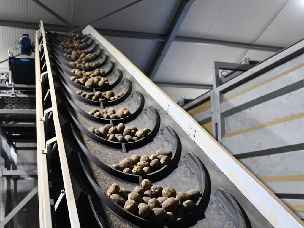 Nieuwe transportband verbetert handling aardappelen gevoelig 1