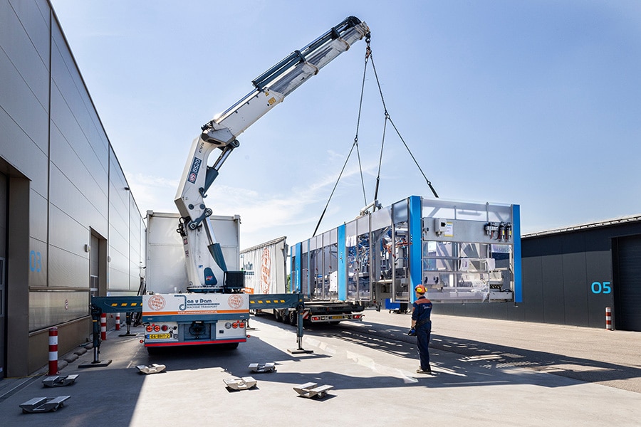 Machines laat je beter door een expert transporteren 1