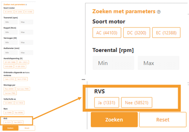 Een RVS aandrijving nodig? Met de vernieuwde configurator van Groschopp vindt u in een oogwenk wat u zoekt. 2