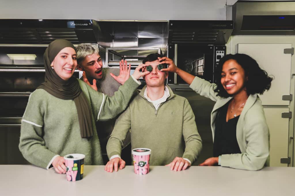 Studenten Haute École Charlemagne ontwikkelen innovatief én inclusief ijshoorntje 2