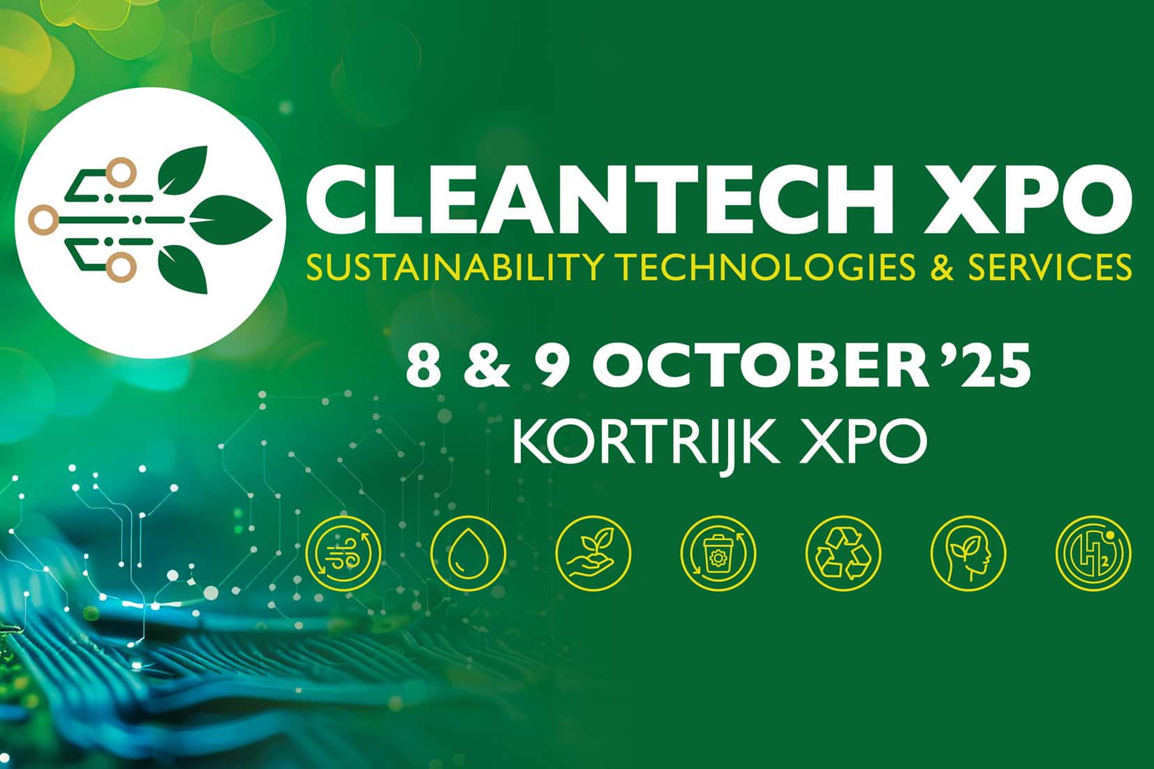 CleanTech Xpo 2025: nieuw evenement met focus op duurzaamheid in bedrijfsvoering op 8 & 9 oktober in Kortrijk Xpo 11