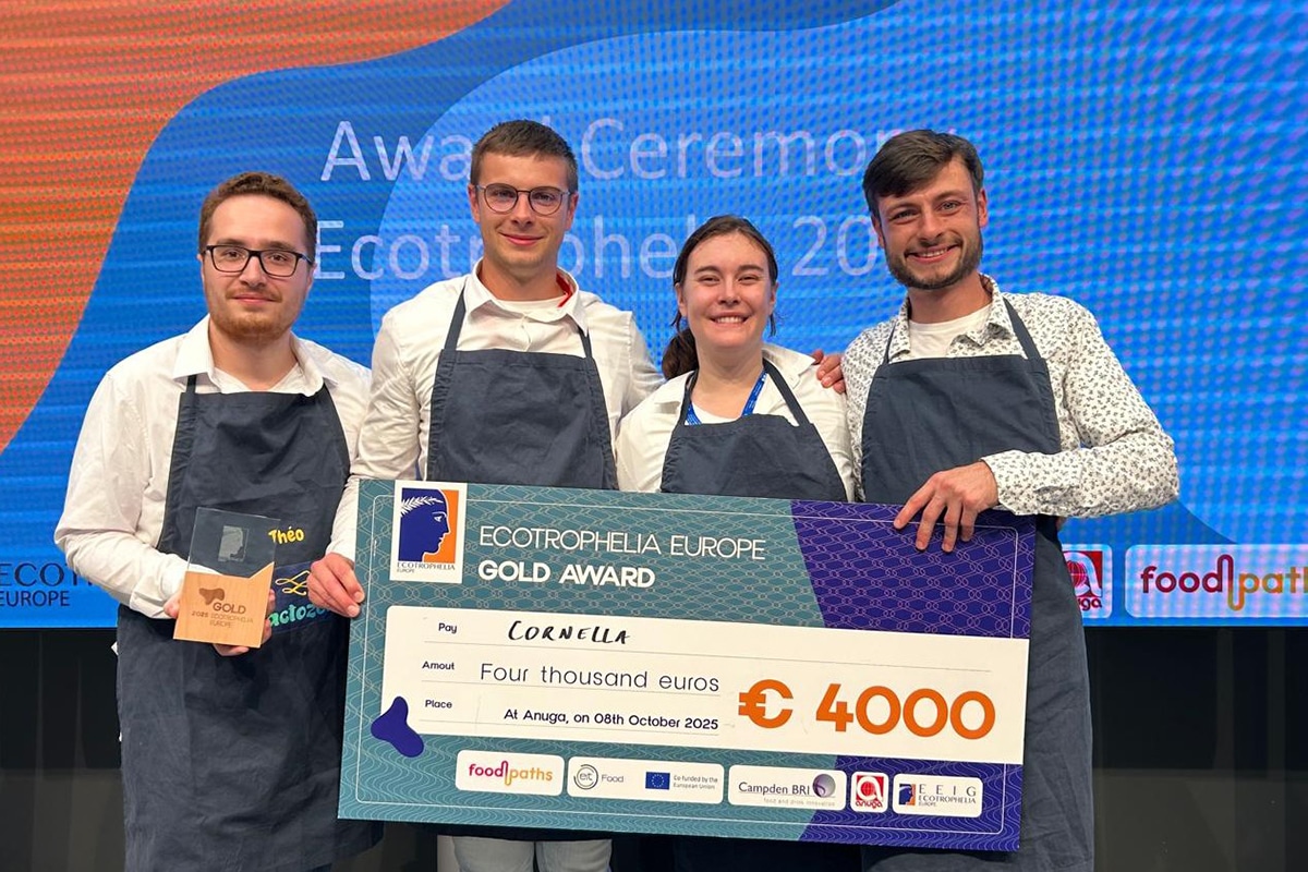 Belgisch studententeam wint Europese innovatieprijs met inclusief ijshoorntje Cornella 12