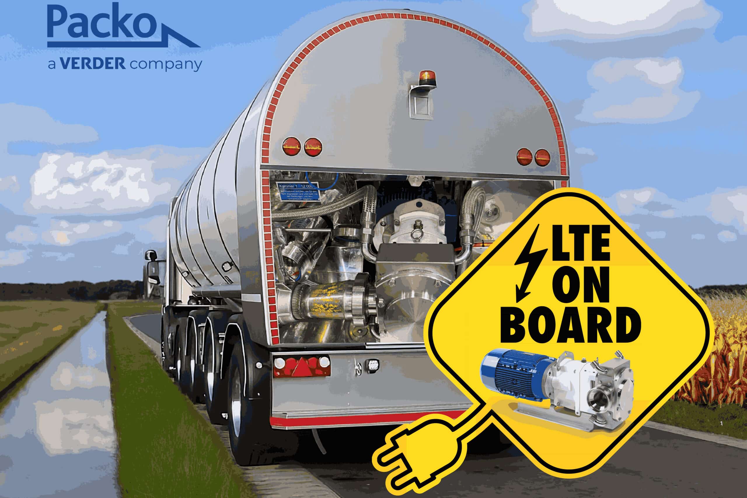 Packo onthult de LTE elektrisch aangedreven lobepomp om duurzame innovatie in vrachtwagentransport te stimuleren 8