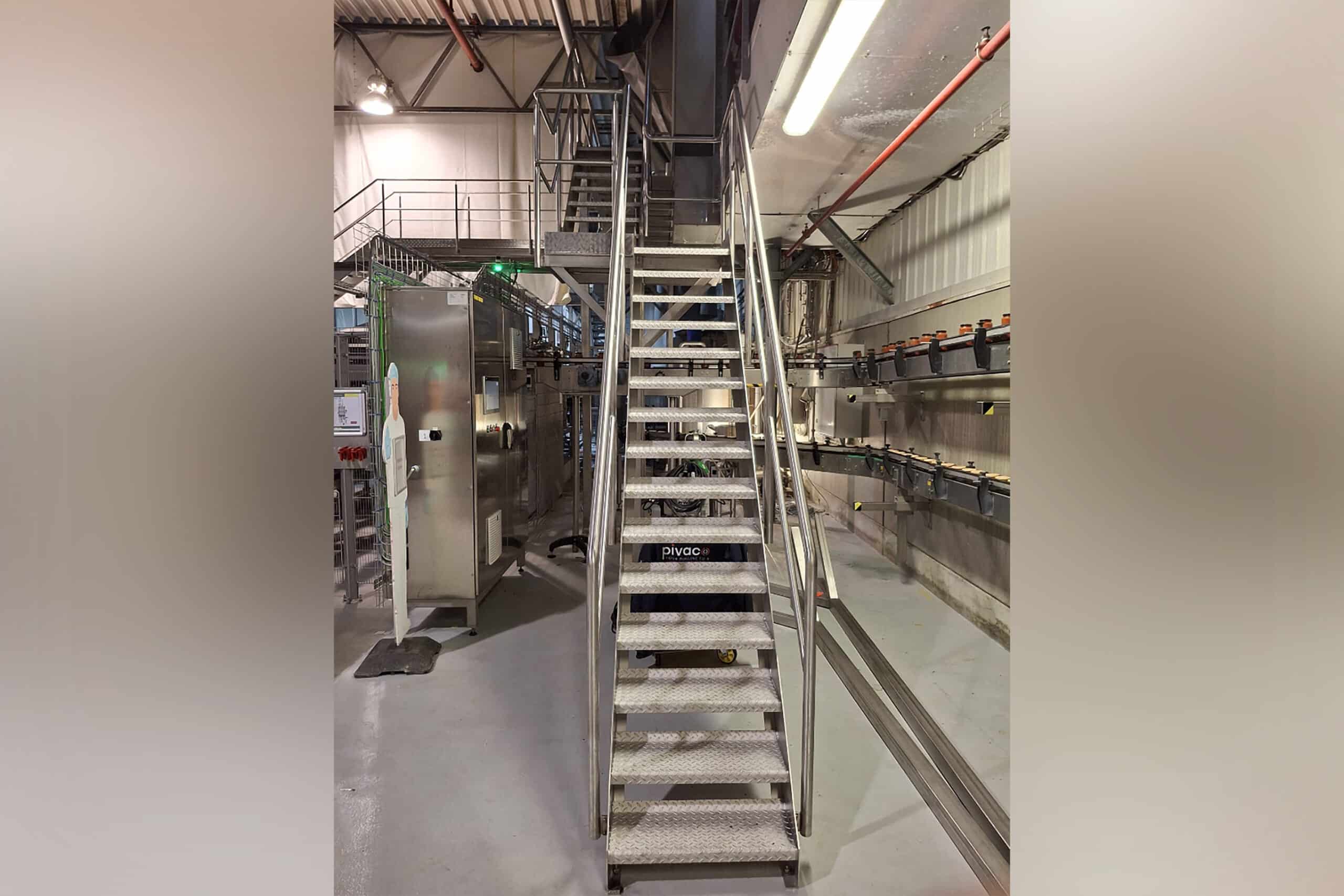 Bordes van 360 m² voor nieuwe productielijn 7